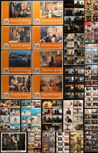 1s341 LOT OF 169 LOBBY CARDS 1960s-1990s complete sets from a variety of different movies!