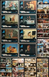1s385 LOT OF 80 LOBBY CARDS 1960s-1980s complete sets of 8 from a variety of different movies!