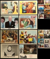 1s428 LOT OF 30 LOBBY CARDS 1940s-1980s great scenes from a variety of different movies!