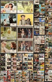 1s338 LOT OF 186 LOBBY CARDS 1970s-1980s incomplete sets from a variety of different movies!