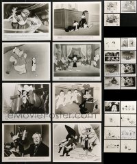 1s871 LOT OF 43 TV AND VIDEO CARTOON 8X10 STILLS 1980s-1990s great animation images!