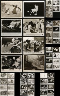 1s828 LOT OF 77 TV AND VIDEO CARTOON 8X10 STILLS 1950s-1990s great animation images!