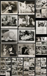 1s851 LOT OF 57 TV AND VIDEO CARTOON 8X10 STILLS 1980s-1990s great animation images!