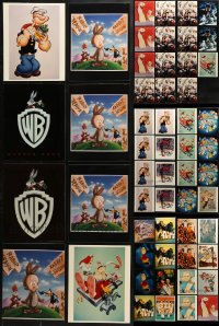 1s976 LOT OF 55 COLOR CARTOON 8X10 REPRO PHOTOS 1980s a variety of great animation images!