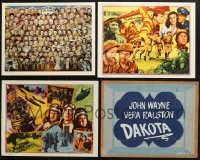 1s088 LOT OF 4 11X14 MISCELLANEOUS ITEMS 1950s-1980s cool montage images of movie stars!
