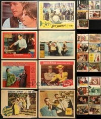 1s430 LOT OF 29 LOBBY CARDS 1960s-1970s great scenes from a variety of different movies!