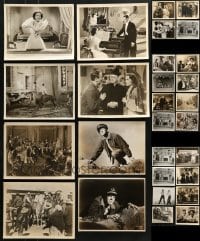 1s902 LOT OF 28 8X10 STILLS 1930s-1940s great scenes from a variety of different movies!