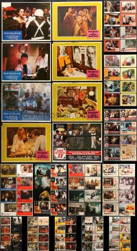 1s354 LOT OF 133 LOBBY CARDS 1960s-1990s incomplete sets from a variety of different movies!