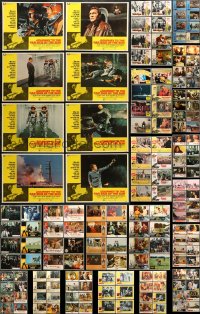1s330 LOT OF 246 LOBBY CARDS 1960s-1980s complete & incomplete sets from a variety of movies!