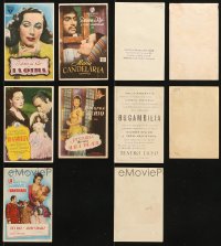 1s722 LOT OF 5 DOLORES DEL RIO SPANISH HERALDS 1940s-1950s the beautiful Mexican leading lady!