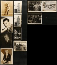 1s941 LOT OF 11 MISCELLANEOUS 8x10 STILLS AND PHOTOS 1930s-1960s a variety of movie images!