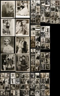1s808 LOT OF 102 8X10 STILLS 1940s-1980s great portraits from a variety of different movies!