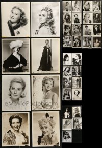 1s876 LOT OF 41 8X10 STILLS OF PRETTY ACTRESSES 1930s-1970s portrait of beautiful women!