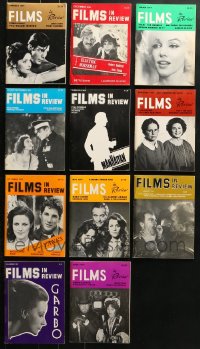 1s184 LOT OF 11 1979 FILMS IN REVIEW MOVIE MAGAZINES 1979 filled with great images & articles!