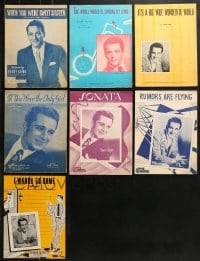 1s142 LOT OF 7 PERRY COMO SHEET MUSIC 1940s When You Were Sweet Sixteen, I Wanna Go Home & more!
