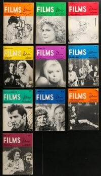 1s179 LOT OF 10 1978 FILMS IN REVIEW MOVIE MAGAZINES 1978 filled with great images & articles!