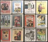 1s198 LOT OF 12 2002 CLASSIC IMAGES MOVIE MAGAZINES 2002 great movie images & ads!