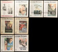 1s244 LOT OF 8 1992-93 CLASSIC IMAGES MOVIE MAGAZINES 1992-1993 great movie images & ads!