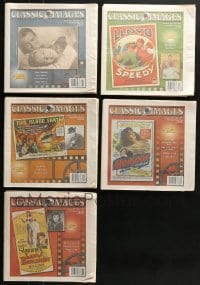 1s221 LOT OF 5 2011 CLASSIC IMAGES MOVIE MAGAZINES 2011 great movie images & ads!