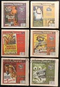 1s235 LOT OF 6 2013 CLASSIC IMAGES MOVIE MAGAZINES 2013 great movie images & ads!