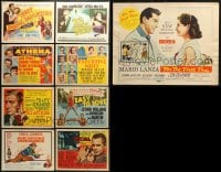 1s455 LOT OF 9 TITLE CARDS 1940s-1960s great images from a variety of different movies!