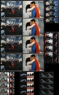 1s980 LOT OF 48 COLOR SUPERMAN II 8X10 REPRO PHOTOS 1980 superhero Christopher Reeve!