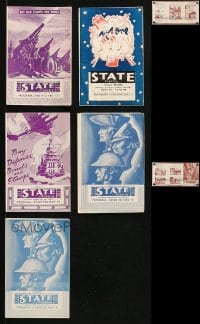 1s757 LOT OF 6 LOCAL THEATER HERALDS 1940s great images from a variety of different movies!