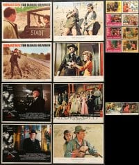 1s419 LOT OF 34 LOBBY CARDS FROM FRANK SINATRA MOVIES 1960s-1980s incomplete sets from his movies!