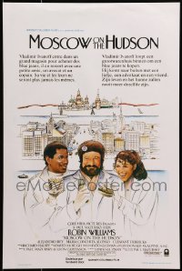 1t460 MOSCOW ON THE HUDSON Belgian 1984 controversial artwork of Russian Robin Williams by Craig!