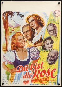 1t062 ROSE OF THE MOUNTAIN Dutch 1952 Hubert Marischka's Du Bist Die Rose Vom Worthersee!