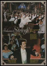 1t545 JOHANN STRAUSS THE KING WITHOUT A CROWN East German 23x32 1963 Disney, Johann Strauss!