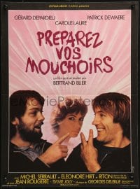 1t290 GET OUT YOUR HANDKERCHIEFS French 16x21 1978 Gerard Depardieu, Carole Laure, Patrick Dewaere!