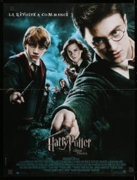 1t292 HARRY POTTER & THE ORDER OF THE PHOENIX French 16x21 2007 Daniel Radcliffe, Watson, Grint!