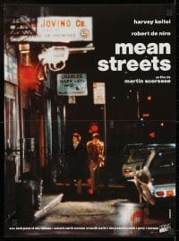 1t301 MEAN STREETS French 16x22 R1980s Scorsese, Robert De Niro, Keitel, different image