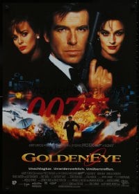 1t112 GOLDENEYE German 1995 cool image of Pierce Brosnan as secret agent James Bond 007!