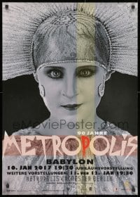 1t121 METROPOLIS German R2017 great image of Brigitte Helm as the gynoid Maria, The Machine Man!