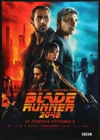 1t256 BLADE RUNNER 2049 IMAX English mini poster 2017 montage image w/Harrison Ford & Ryan Gosling!