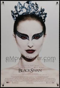 1w646 BLACK SWAN advance DS 1sh 2010 wonderful image of ballet dancer Natalie Portman!