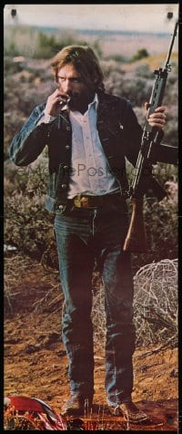 1w276 AMERICAN DREAMER 18x44 commercial poster 1971 Dennis Hopper smoking joint & holding gun!