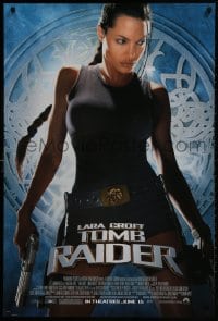 1w790 LARA CROFT TOMB RAIDER advance 1sh 2001 sexy Angelina Jolie, from adventure video game!