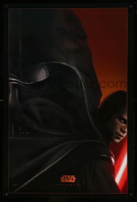1w882 REVENGE OF THE SITH style A teaser DS 1sh 2005 Star Wars Episode III, Christensen as Vader!