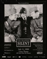 1w256 4TH ANNUAL SAN FRANCISCO SILENT FILM FESTIVAL 14x18 film festival poster 1999 Clara Bow!