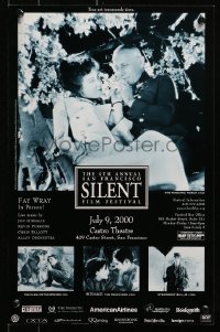 1w257 5TH ANNUAL SAN FRANCISCO SILENT FILM FESTIVAL film festival poster 2000 Fay Wray, Stroheim!