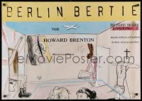 1w464 BERLIN BERTIE 23x33 German stage poster 1993 wild art with religious imagery!