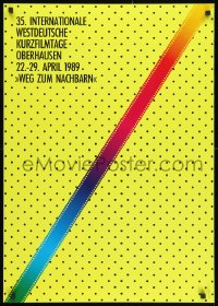 1w263 INTERNATIONAL SHORT FILM FESTIVAL OBERHAUSEN 23x33 German film festival poster 1989 Matthies!