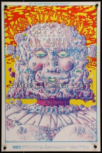 1w167 IRON BUTTERFLY/JAMES COTTON BLUES BAND/A.B. SKHY 14x21 music poster 1969 Lee Conklin art!