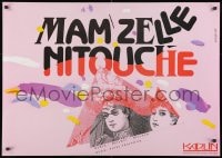 1w550 MAM'ZELLE NITOUCHE 27x38 Czech stage poster 1993 Herve, great art by Zdenek Ziegler!