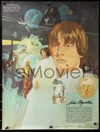 1w442 STAR WARS group of 4 18x24 special posters 1977 Lucas classic sci-fi epic, Nichols, Coca-Cola!