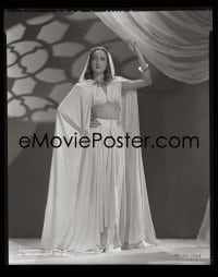 1x041 DOROTHY LAMOUR 8x10 negative 1940 full-length high fashion Paramount studio portrait!