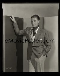 1x048 ERROL FLYNN 8x10 negative 1930s great Warner Bros studio portrait of the leading man!
